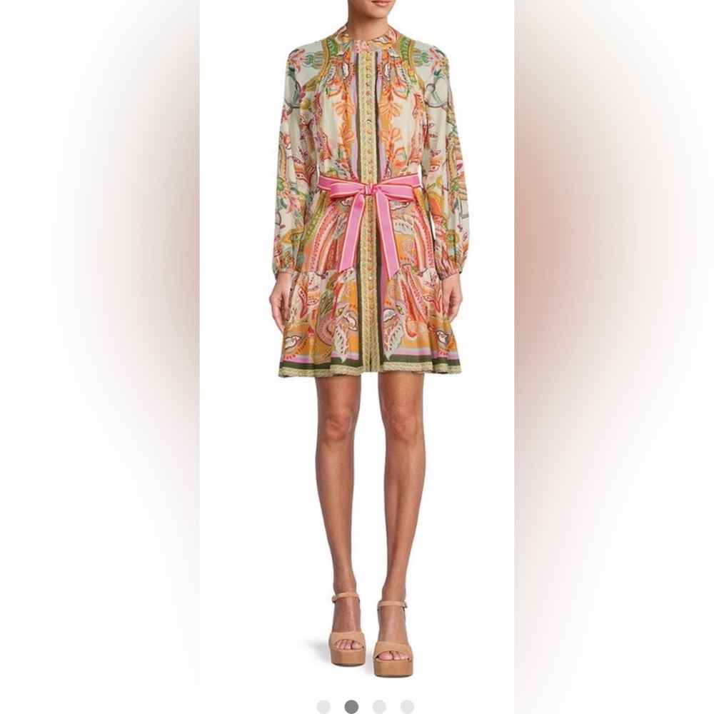 Antonio Melani Brynn Floral Scarf Print Dress 14